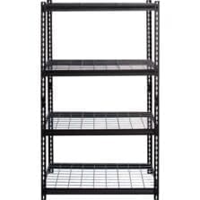 Shelving, Wire, Boltless, 2300 lb. Cap, 36"x18"x60", Black