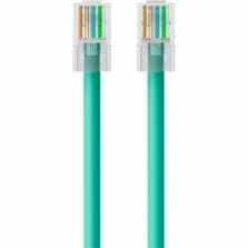 15 ft Category 6 Network Cable for Network Device - First End: 1 x RJ-45 Network - Male - Second End: 1 x RJ-45 Network - Male - Patch Cable - Gold Plated Connector - Green - 1 Each