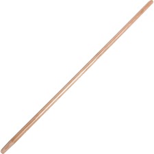 Handle, f/Squeegee, Wood, Tapered Tip, 1" Dia, 54"L, Natural