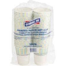 Paper Cups, Hot, 12 oz, 50/PK, MI