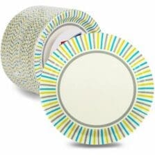 Paper Plates, Soak-Proof, 7" Round, 125/PK, MI