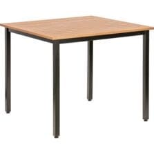Table, Outdoor, Polystyrene, 36-5/8"x36-5/8"x30-3/4", TK/BK