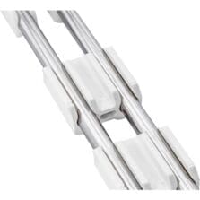 Ganging Clips, 16-1/2"Wx18-1/4"Lx7"H, 16/PK, White