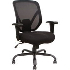 Chair, Mesh Back, 29-1/2"Wx29-1/2"Lx42-1/8"H, Black