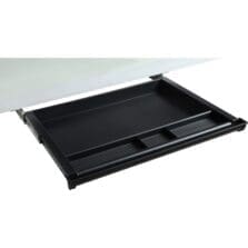 Drawer, 4-Compartment, 21"x16"x2", Black