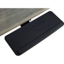 Keyboard Tray, Mountable, 10-9/10"Wx28-1/2"Lx5"H, Black