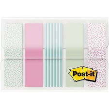 Post-it Flags, 20 Flags/PD, 0.47", 100 Flags/PK, AST Pastels