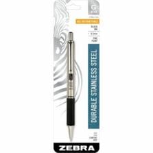Pen, Retractable, 0.5mm Fine Point, Gel Ink, Black