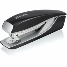 Full-Strip Stapler, 40Sht Cap, Black