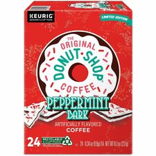 Coffee, Peppermint Bark, K-Cup, 24/BX, Brown