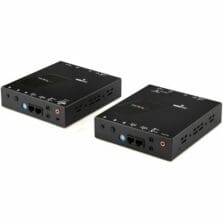 1 Input Device - 1 Output Device - 328.08 ft Range - 2 x Network (RJ-45) - 1 x HDMI In - 1 x HDMI Out - Full HD - 1920 x 1080 - Twisted Pair - Category 6 - Rack-mountable - TAA Compliant