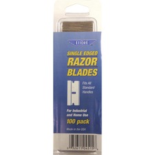 Scraper Blade, Pocket, 2-2/5"x1"x7-3/10", 100/PK, Carbon Matte