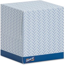 Facial Tissue, 2-Ply, Cube Box, 85/Box, 1728/PL, White