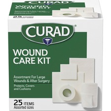 Wound Care Kit, Hospital-Quality, 25 Pcs/BX, Assorted