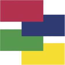 Bulletin Board Paper Rolls, Fadeless, 48"x12', 4/CT, Primary AST