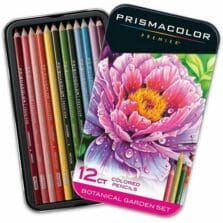 Colored Pencils, Botanical Garden, 12-Color, Assorted