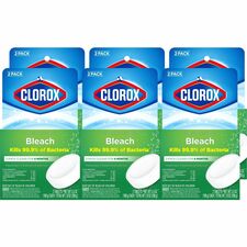 Toilet Bowl Cleaner Tablets, Bleach, 3.5oz, 840/PL, WE