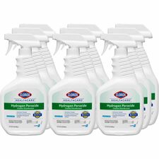 Disinfecting Cleaner, Hydrogen Peroxide, 32 oz, 432/PL, WE/GN