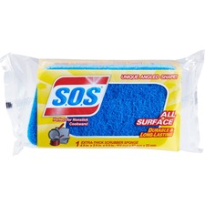Scrubber Sponges, All Surface, 2-1/2"x4-1/2", 4200/PL, BE