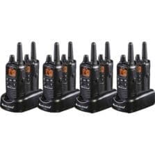 Business Radio Bundle, 6-1/10"x1-3/10"x2-1/5", 8/BX, Black