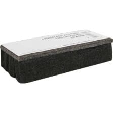 Chalkboard Eraser, Felt, Dustless, Black