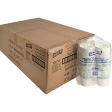 Paper Cups, Hot, 8 oz, 50/PK, 20PK/CT, MI