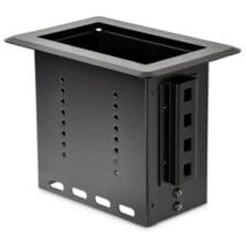 SINGLE-MODULE CONFERENCE TABLE CONNECTIVITY BOX - CUSTOMIZABLE