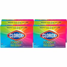 Stain Remover and Color Booster, Powder, 49.2 oz, 4/CT, NA