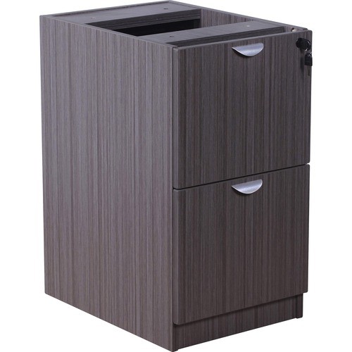 Full Pedestal, F/F, 16"Wx22"Dx28-1/2"H, Driftwood