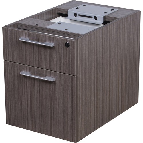 Pedestal, B/F, 15-1/2"Wx22-4/5"Lx19"H, Driftwood