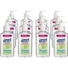 Instant Hand Sanitizer, Green Cert, 12 fl.oz, 12/CT, Clear
