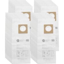 Vacuum Filter Bags, f/HushTone, 10/PK, 4PK/CT, White