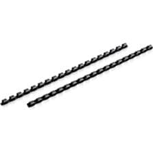 Binding Spines, 19-Hole, 40-Sheet Capacity, 5/16", 125/BX, BK
