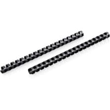 Binding Spines, 19-Hole, 150-Sheet Capacity, 3/4", 125/BX, BK