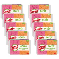 Sponges, Antimicrobial, 4-5/8"x5-3/4", 40/CT, Assorted