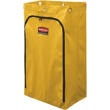 Replacement Bags, f/6173-88 Cart, Vinyl, 24 Gal, 4/CT, YW