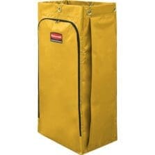 Replacement Bags,6173-88 Cart, Vinyl, 34 Gal, 4/CT, YW