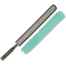 Dusting Wand, Quick-Conn, Flexible, 28-1/3"x1-1/8", 6/CT, BK