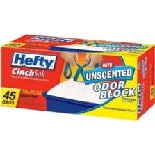 Trash Bags, f/Kitchen, Cinchsak, Tall, 13Gal, 270/CT, White
