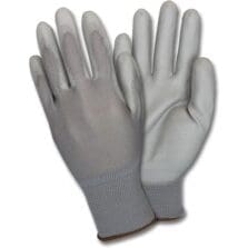 Gloves, Polyurethane-Coated, 2X-Large, 12 PR/DZ, Gray