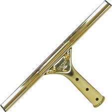 Squeegee Handle, Universal Fit, Solid Brass, 12", 10/CT, BS
