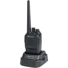 Business Radio, w/ 1 Radio Charger, 1-3/10"x2-1/2"x8", Black
