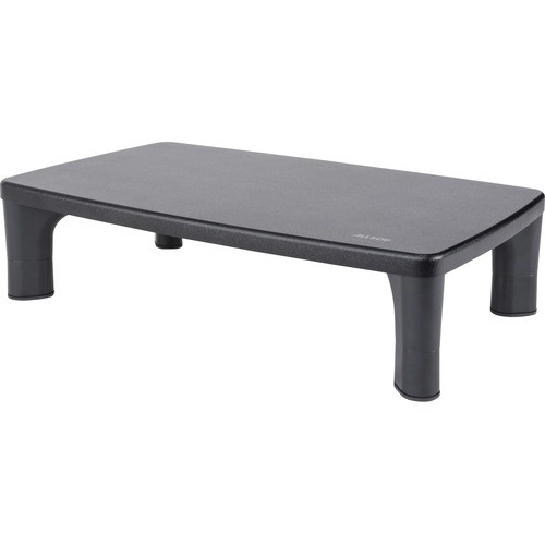 Monitor Stand, Hi-Lo Legs, 18-1/2"x9-1/2"x4", Black