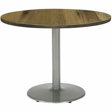 Table, Round, CafeHeight, 30"x30"x29", SR Frame/Natural