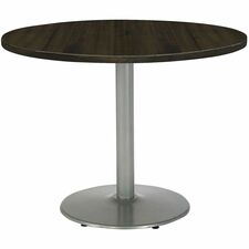 Table, Round, CafeHeight, 36"x36"x29", SR Frame/Natural