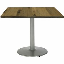 Table, Square, CafeHeight, 30"x30"x29", SR Frame/Natural