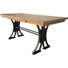 Desk, Writing, 1-Drawer, 72"x30"x30", Chestnut