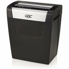 Cross-cut Shredder, 6-gal Bin, 9-2/5"x14"x16", BK