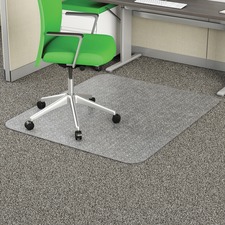 Chairmat, Low Pile, Rectangular, 36"Wx48"L, Clear