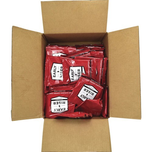 Coffee, Regular, Filter Pouch, 2 oz, 48/CT, Red